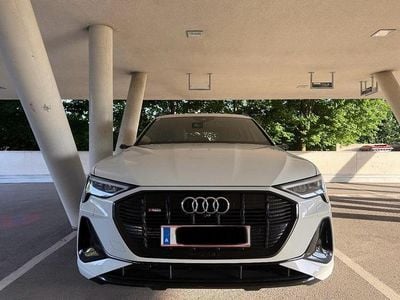 Usata Audi e-tron S-Line 230 kW (313 CV) 2020 Bianco SUV