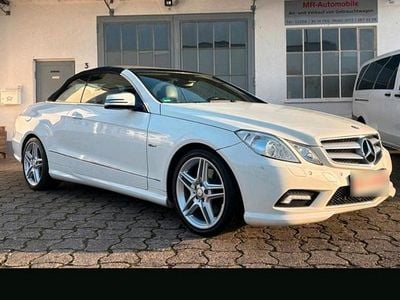 Usata Mercedes E350 AMG line 265 CV (194 kW) 2011 Bianco Cabrio