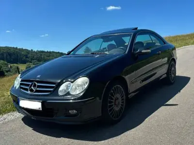 Gebraucht Mercedes CLK280 Avantgarde 231 PS (169 kW) 2007 Schwarz Coupé