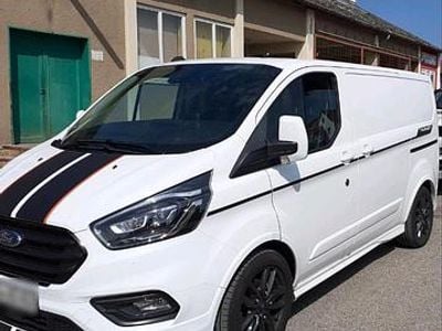 Gebraucht Ford Transit Custom Sport 185 PS (136 kW) 2019 Weiß Van / Kleinbus