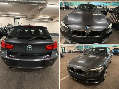 Gebraucht BMW 116 Efficient Dynamics 116 PS (85 kW) 2015 Grau Kleinwagen