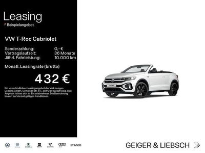 Usata VW T-Roc Cabriolet Style 150 CV (110 kW) 2022 Bianco Cabrio