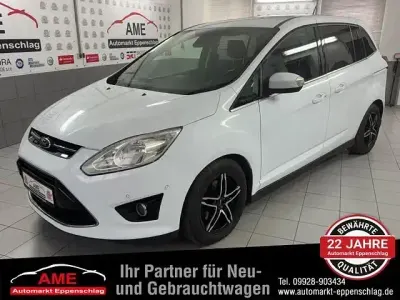 Gebraucht Ford Grand C-Max Titanium 150 PS (110 kW) 2012 Weiß Van / Kleinbus