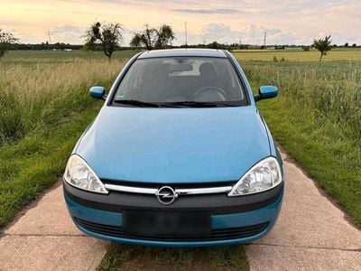 Gebraucht Opel Corsa 76 PS (55 kW) 2003 Blau Kleinwagen