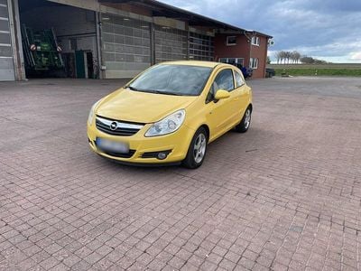 Gebraucht Opel Corsa 59 PS (43 kW) 2008 Gelb Kleinwagen