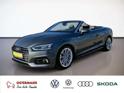 Używany Audi A5 Cabriolet Design 190 KM (139 kW) 2019 Szary Kabriolet