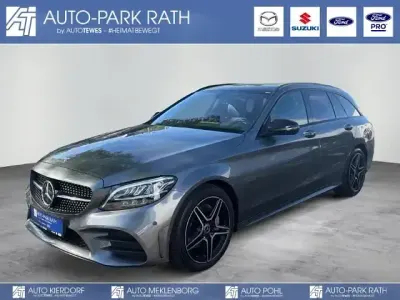 Second-hand Mercedes C180 AMG line 156 CP (114 kW) 2019 Gri Break