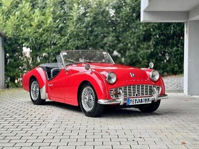 Usata Triumph TR3 95 CV (69 kW) 1960 Rosso Cabrio