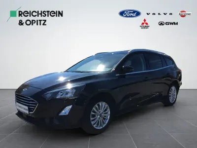 Gebraucht Ford Focus Titanium 125 PS (91 kW) 2020 Obsidian schwarz Limousine