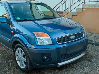 Brugt Ford Fusion Style 80 HK (58 kW) 2008 Blå Hatchback