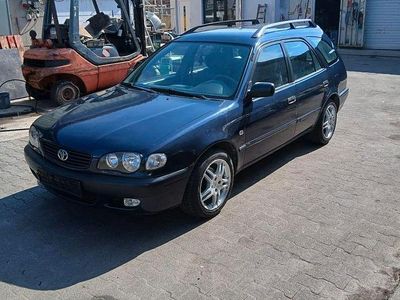 Gebraucht Toyota Corolla 97 PS (71 kW) 2001 Blau Kombi