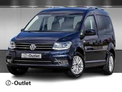 Gebraucht VW Caddy Highline 125 PS (91 kW) 2017 Blau Van / Kleinbus