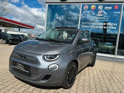 Usata Fiat 500e La Prima 86 kW (118 CV) 2022 Grigio Cabrio
