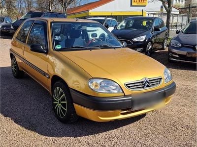 Gebraucht Citroën Saxo 2001 Gold Kleinwagen