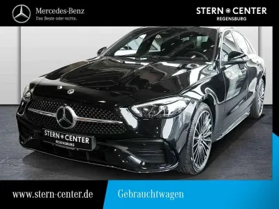 Gebraucht Mercedes C180 AMG 170 PS (125 kW) 2026 Metalliclack obsidianschwarz Limousine