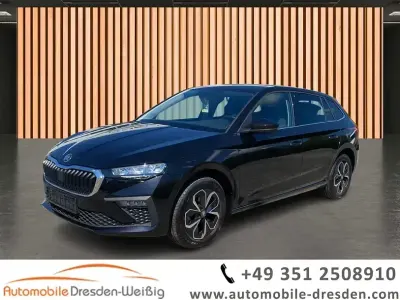 Gebraucht Skoda Scala Selection 116 PS (85 kW) 2025 Schwarz schwarz (metallic) Kleinwagen
