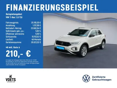 Gebraucht VW T-Roc Goal 116 PS (85 kW) 2025 Grau SUV