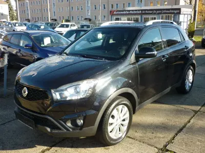 Gebraucht SsangYong Korando Sapphire 178 PS (130 kW) 2016 Schwarz SUV