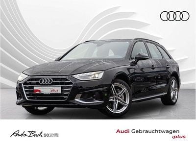 Mythosschwarz metallic Gebraucht 2024 Audi A4 Advanced Plus Kombi | 35.970 € (Fairer Preis)