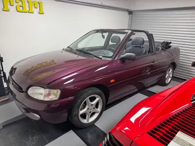 Occasion Ford Escort Cabriolet 75 ch (55 kW) 1996 Rouge Cabriolet