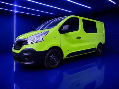 Gebraucht Renault Trafic 116 PS (85 kW) 2015 Grün Van / Kleinbus