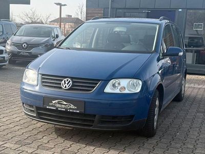 Usata VW Touran Basis 105 CV (77 kW) 2004 Blu Monovolume
