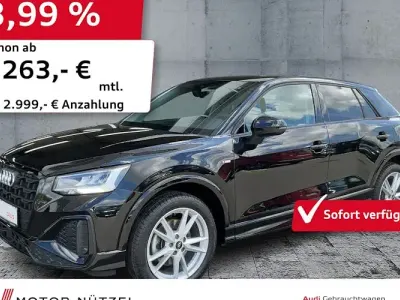 Gebraucht Audi Q2 S-Line 190 PS (139 kW) 2025 Mythosschwarz metallic SUV