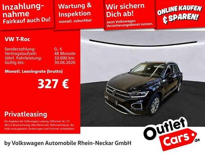 Second-hand VW T-Roc Style 150 CP (110 kW) 2023 Negru SUV