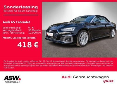 gebraucht Audi A5 Cabriolet Sline 40TFSI Stron Navi LED ACC PDC