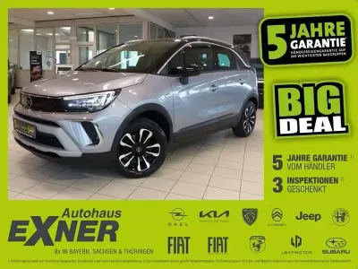 Käytetty Opel Crossland X Elegance 131 HP (96 kW) 2022 Musta Katumaasturi
