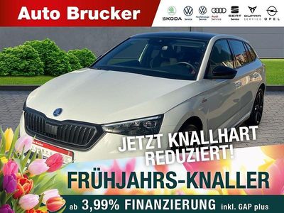 Usata Skoda Scala Monte Carlo 110 CV (80 kW) 2021 Bianco Utilitaria