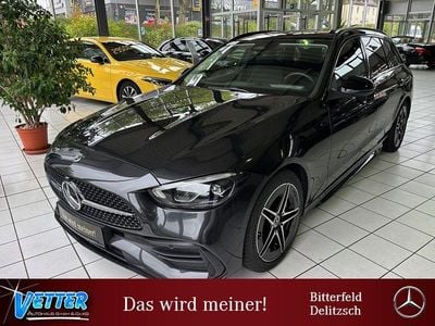 Grau Gebraucht 2024 Mercedes C180 AMG Kombi | 39.999 € (Teuer)