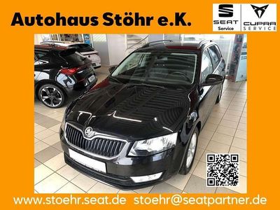 Gebraucht Skoda Octavia Style 110 PS (80 kW) 2015 Cerna magic/black magic Kombi