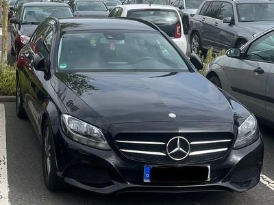 Usata Mercedes C220 Avantgarde 170 CV (125 kW) 2017 Nero Station wagon