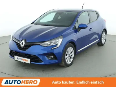 Käytetty Renault Clio V Experience 140 HP (102 kW) 2021 Sininen Sedan
