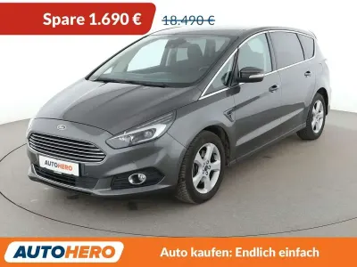 Gebraucht Ford S-MAX Titanium 179 PS (131 kW) 2017 Magnetic Van / Kleinbus