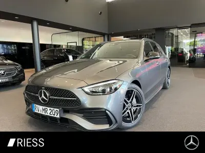 Gebraucht Mercedes C180 AMG line 170 PS (125 kW) 2026 Selenitgrau Kombi
