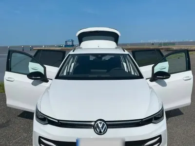 Gebraucht VW Golf VIII Goal 2024 Weiß Kombi