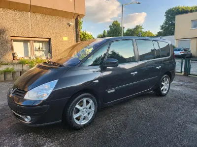 Gebraucht Renault Grand Espace 173 PS (127 kW) 2012 Schwarz Van / Kleinbus