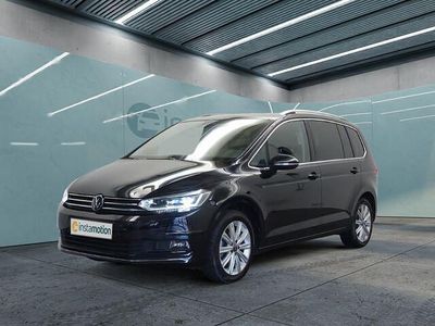 Gebraucht VW Touran Highline 150 PS (110 kW) 2024 Schwarz Van / Kleinbus