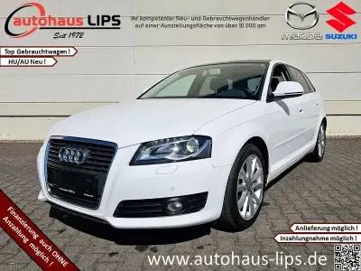 Usata Audi A3 Ambition 125 CV (91 kW) 2009 Bianco Utilitaria
