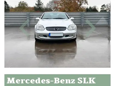 Gebraucht Mercedes SLK320 218 PS (160 kW) 2001 Silber Cabrio