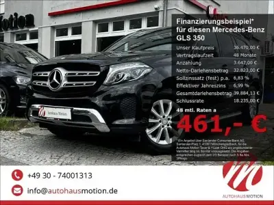 Gebraucht Mercedes GLS350 AMG 258 PS (189 kW) 2016 Obsidianschwarz  metalliclack SUV