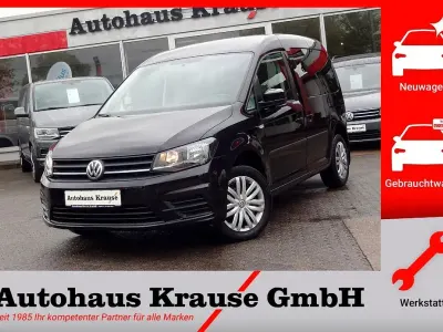 Gebraucht VW Caddy 125 PS (91 kW) 2018 Schwarz Van / Kleinbus