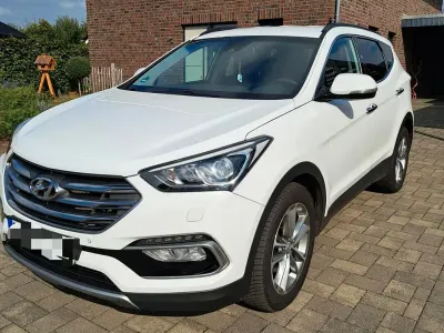 Gebraucht Hyundai Santa Fe Style 200 PS (147 kW) 2016 Weiß SUV