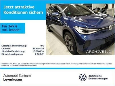 Gebraucht VW ID.4 Pro Performance 150 kW (204 PS) 2023 Schwarz / blue dusk (metallic) SUV