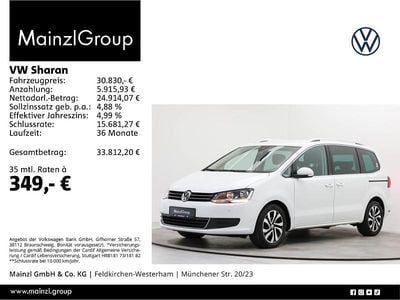Gebraucht VW Sharan Active 150 PS (110 kW) 2022 Weiß Van / Kleinbus