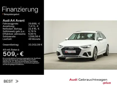 Gebraucht Audi A4 S-Line 204 PS (150 kW) 2023 Ibisweiß Kombi