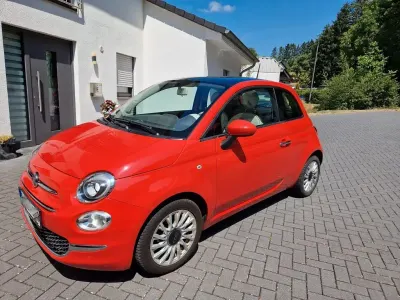 Gebraucht Fiat 500 Lounge 86 PS (63 kW) 2016 Rot Kleinwagen