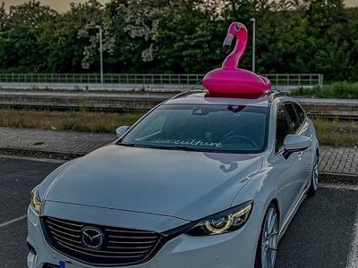 Usata Mazda 6 Sports-Line 175 CV (128 kW) 2016 Bianco Station wagon